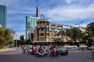 Nguyen Hue Boulevard, Ho Chi Minh City, 2012