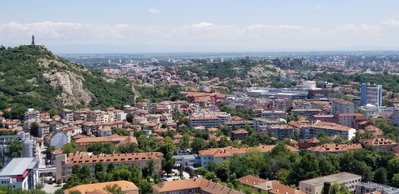 View to Central District in Plovdiv, Plovdiv, 2019