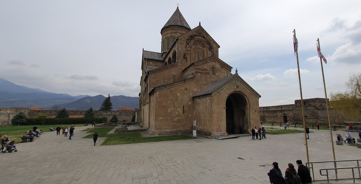 Mtsketa church, Mtskheta, Georgia, 2019