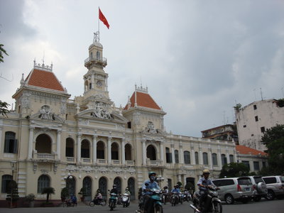 Lascar Ho Chi Minh City Hall (Hotel de Ville de Saigon), Ho Chi Minh City, 2008