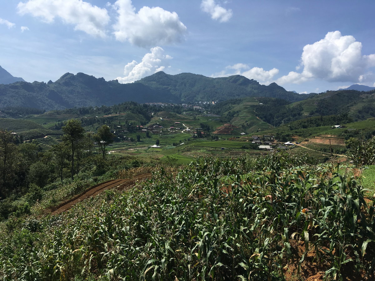 Landscape in Sa Pa 4, Sa Pa, Vietnam, 2018